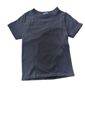 Old navy women’s black ribbed short sleeve crop